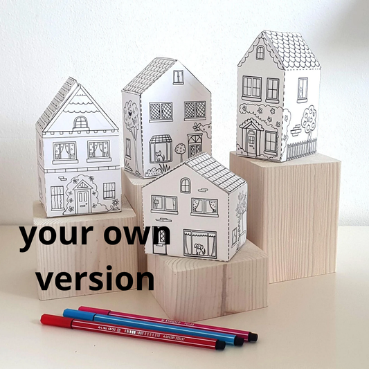 House Paper craft : Theprintablecraft