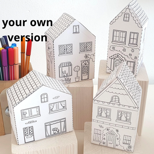 House Paper craft : Theprintablecraft